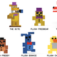 Illustration for article titled 8-Bit iFive Nights At Freddys/i Figure Series 2 Goes Straight For The Frontal Lobe